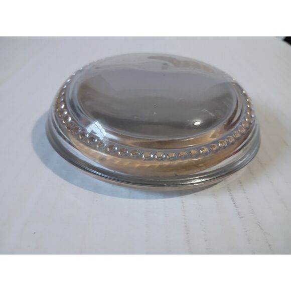 4" Glass Dome Paperweight Hunsicker Photographer Picture Frame Advertising Photo - Picture 4 of 5